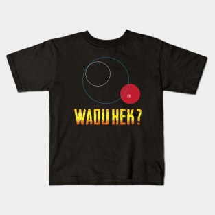 PUBG WaduHek Running Circle Kids T-Shirt